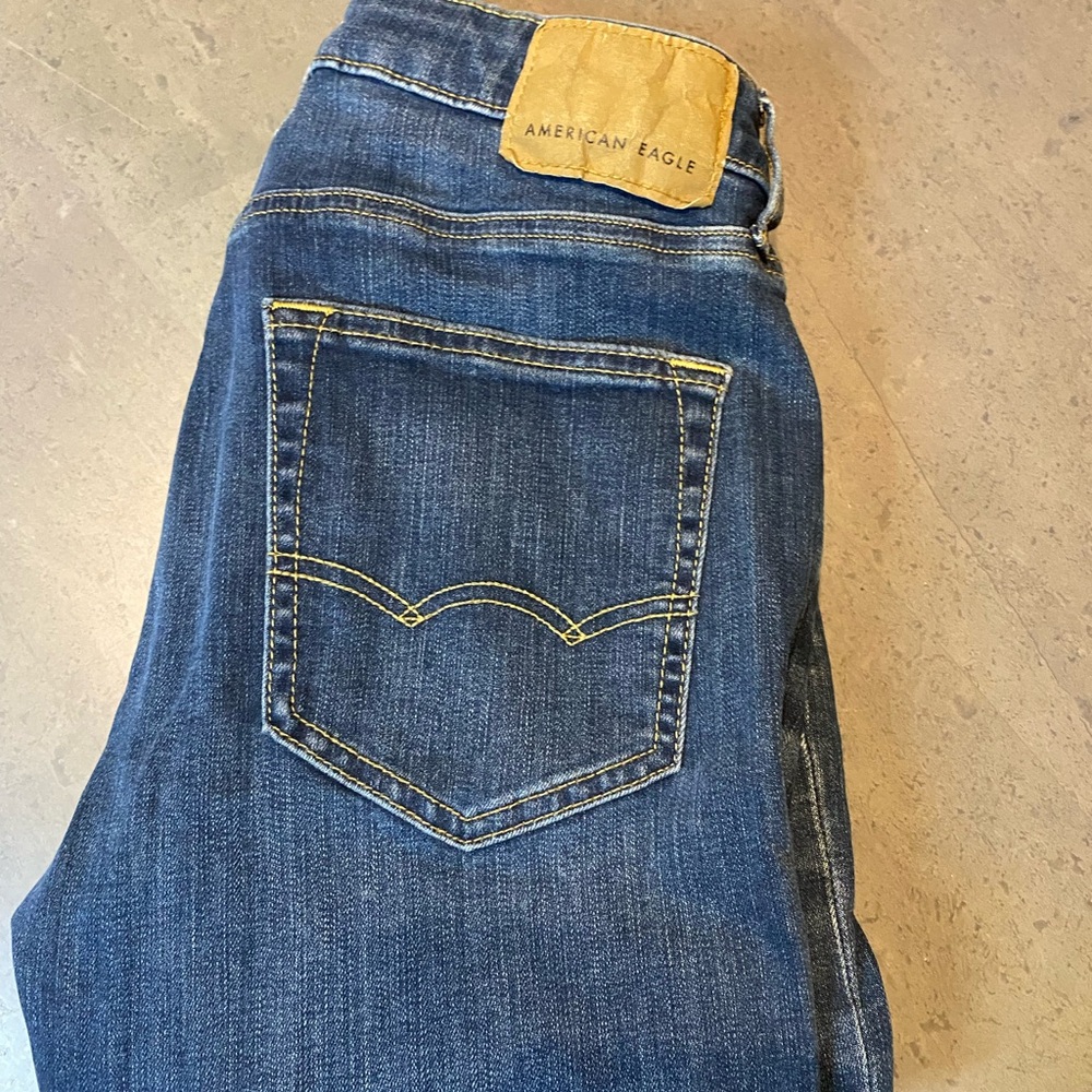 American Eagle Outfitters Men's Denim Jeans Original Straight